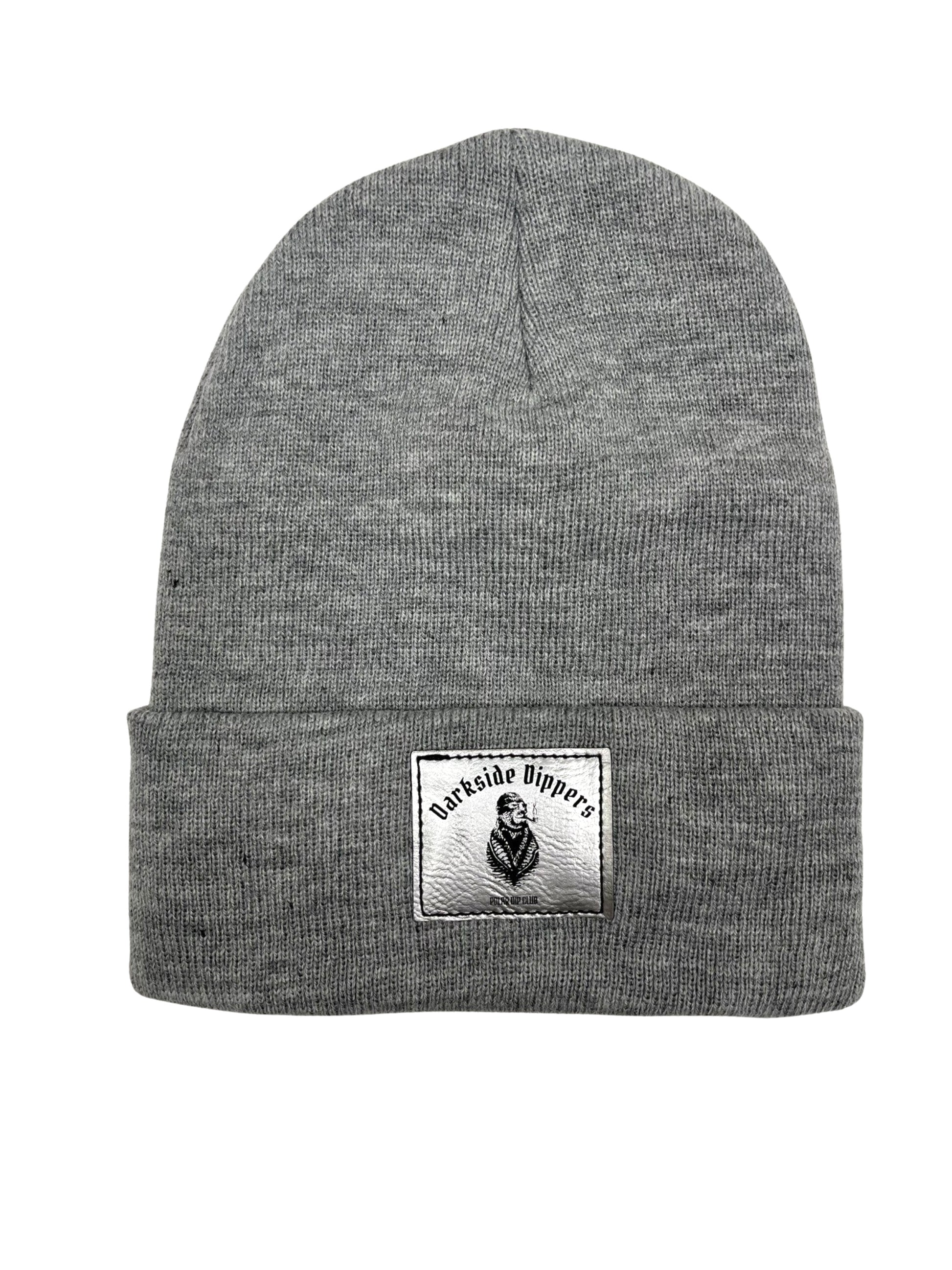 GREY DARKSIDE PATCHED TOQUE - Darkside Dippers