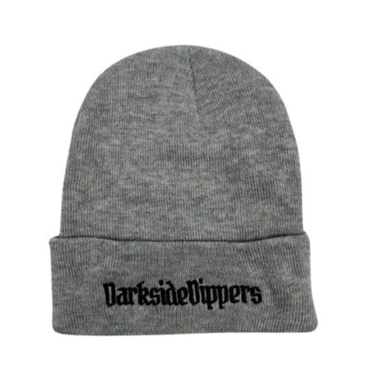 GREY 'DARKSIDE DIPPERS' TOQUE